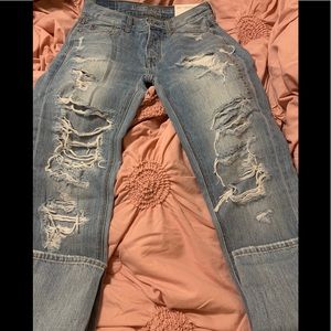 New American Eagle mom jeans